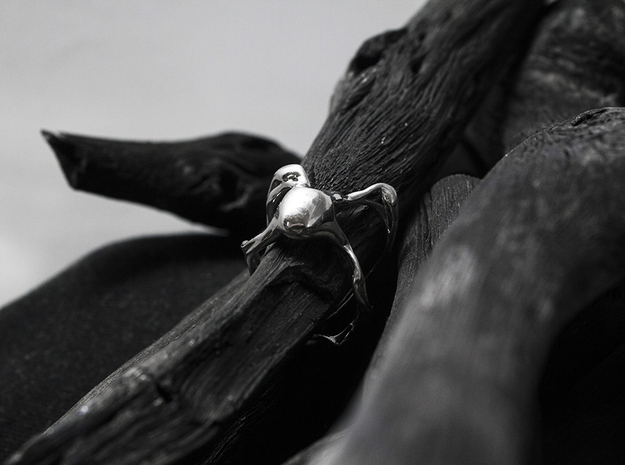 Muut_Ring (Phase 1) in Polished Silver: 6 / 51.5
