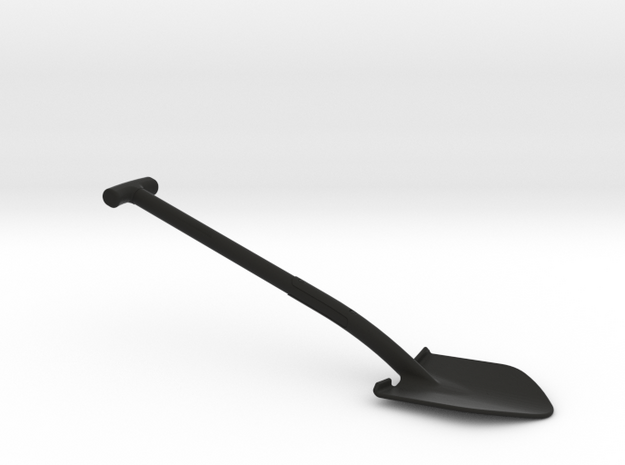 Crawler Scale Shovel in Black Natural Versatile Plastic