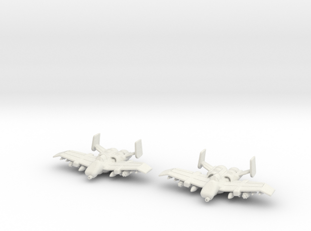 Tauri A-12 Flight: 1/270 scale in White Natural Versatile Plastic