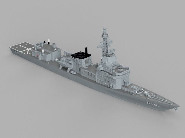 1/1250 Experimental Ship  JS Asuka in Tan Fine Detail Plastic