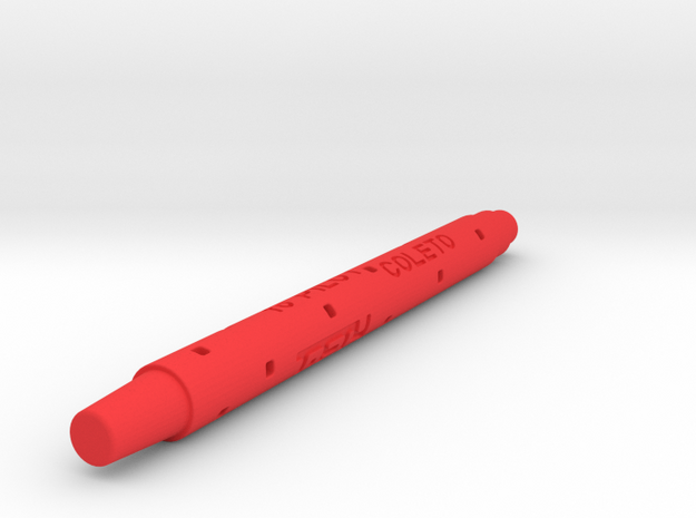 Adapter: Sheaffer RB To Coleto in Red Processed Versatile Plastic