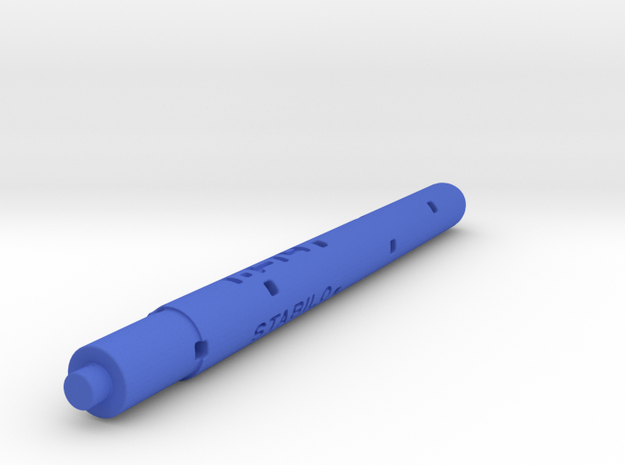 Adapter: Stabilo Easy Gel To Uni SXR-80 in Blue Processed Versatile Plastic