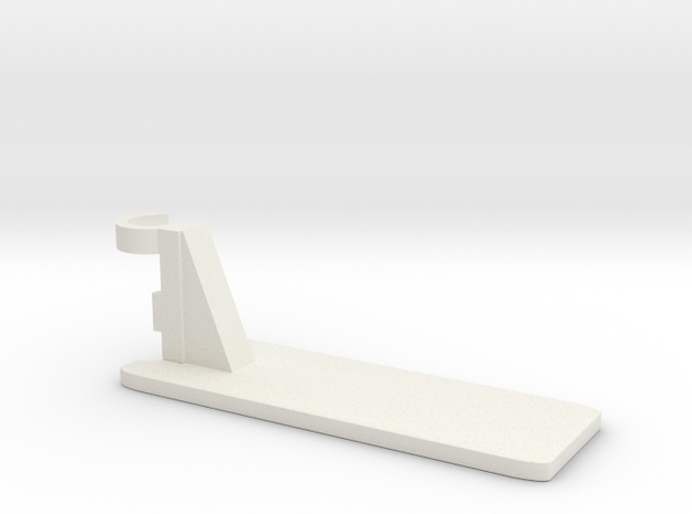 Shower shelf R in White Natural Versatile Plastic