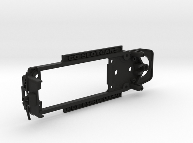 Chassis for Fly Ford GT40 mkII in Black Natural Versatile Plastic