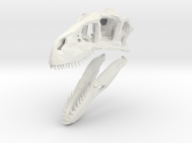 1:35 Utahraptor skull