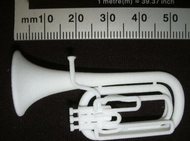 Baritone Horn in White Natural Versatile Plastic