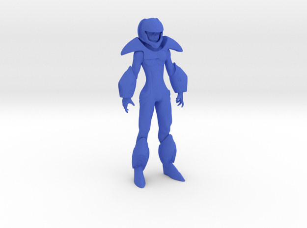 1/60 Macronized Max in Space Suit in Blue Processed Versatile Plastic