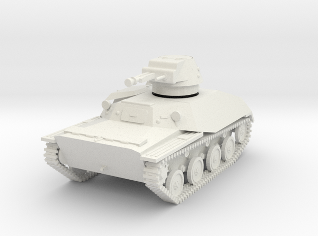 PV189A T-40 Amphibious Tank (28mm) in White Natural Versatile Plastic