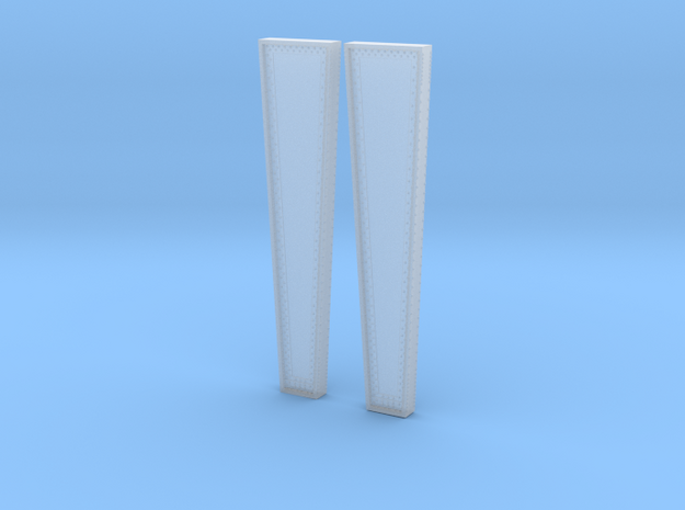 Left and Right Pier Masters for Rt 15 Bridge Wethe in Smoothest Fine Detail Plastic