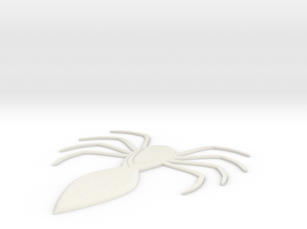 Spiderman CW logo prototype in White Natural Versatile Plastic