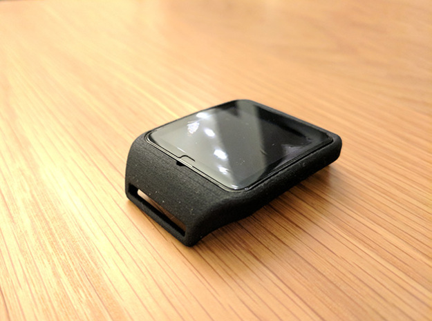 Sony Smartwatch 3 NATO 22mm adapter in Black Natural Versatile Plastic