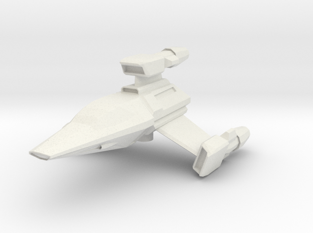 T-Wing in White Natural Versatile Plastic