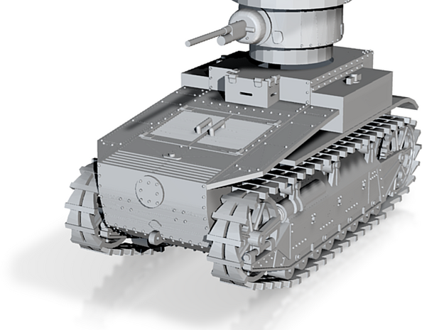 PV19E T1E2 Light Tank (1/144) in Tan Fine Detail Plastic