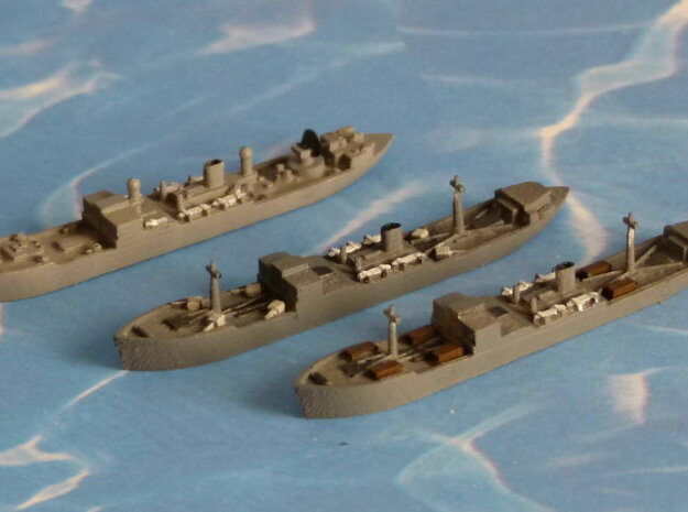 German Aux. Cruiser HSK "Coronel" & "Togo" 1/2400 in Tan Fine Detail Plastic