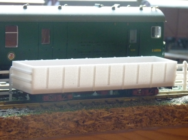 BM4-201 SAR NG-C Limestone Wagon 009 in White Natural Versatile Plastic