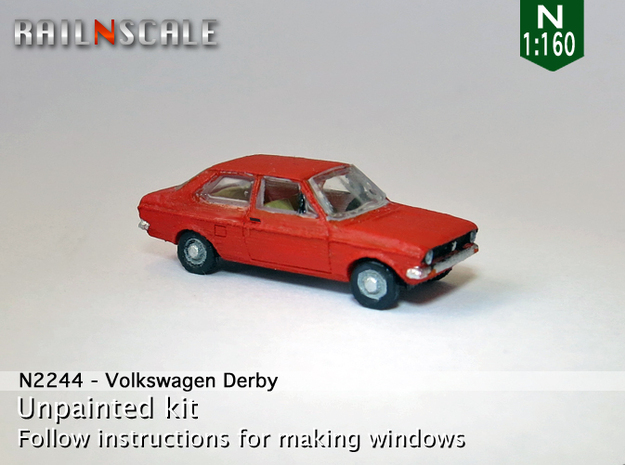 Volkswagen Derby 1 (N 1:160) in Tan Fine Detail Plastic