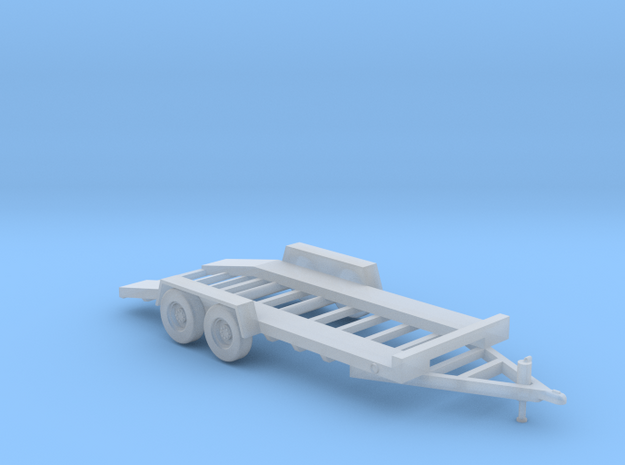 18-Foot Car Hauler - Parked in Smooth Fine Detail Plastic