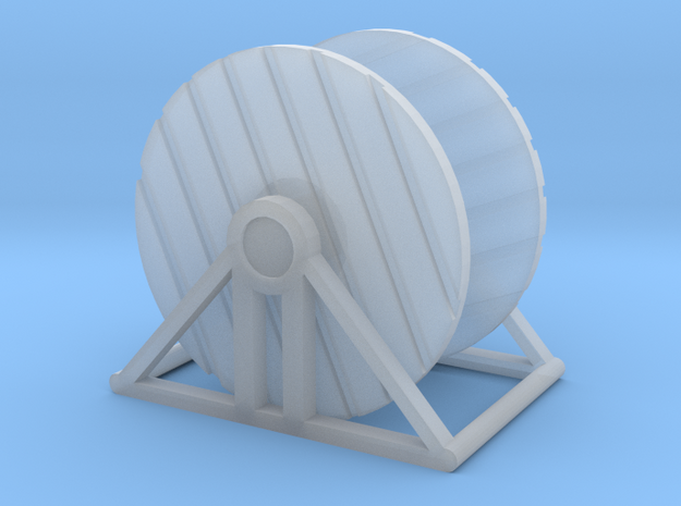 Cable Reel Empty in Smooth Fine Detail Plastic: 1:64 - S