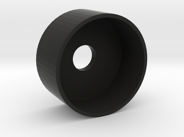 20 mm Base Speaker Holder in Black Natural Versatile Plastic