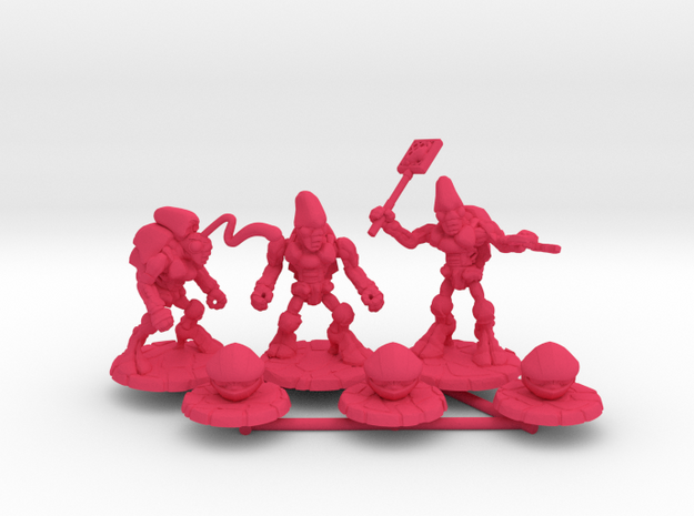 Pillthug Squad in Pink Processed Versatile Plastic: Small