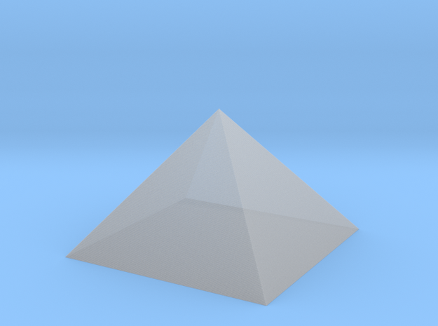 The Pyramid Of Cheops in Smoothest Fine Detail Plastic