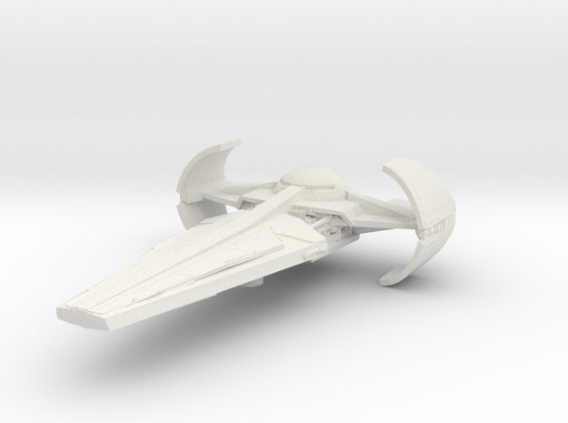 Sith Infiltrator in White Natural Versatile Plastic