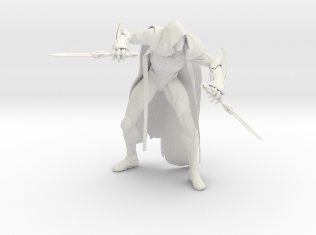 Kallari 6.5" Tall Figure in White Natural Versatile Plastic