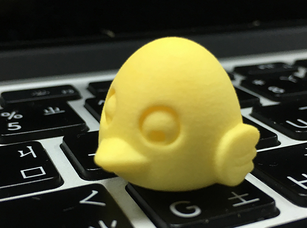 Rubber Duck in Yellow Processed Versatile Plastic