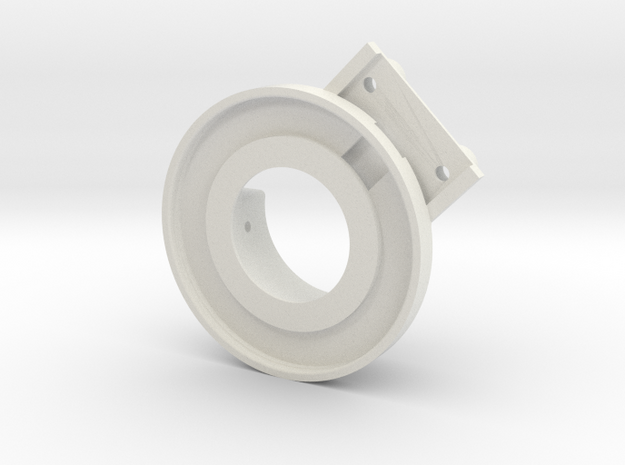 rampage_encoder_mount_right_front in White Natural Versatile Plastic