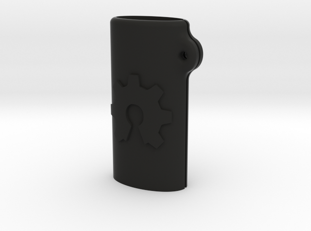 BIC mini OSH keychain in Black Natural Versatile Plastic