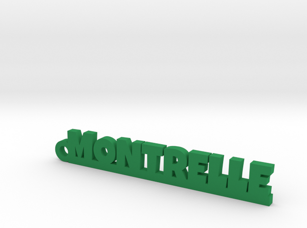 MONTRELLE_keychain_Lucky in Green Processed Versatile Plastic