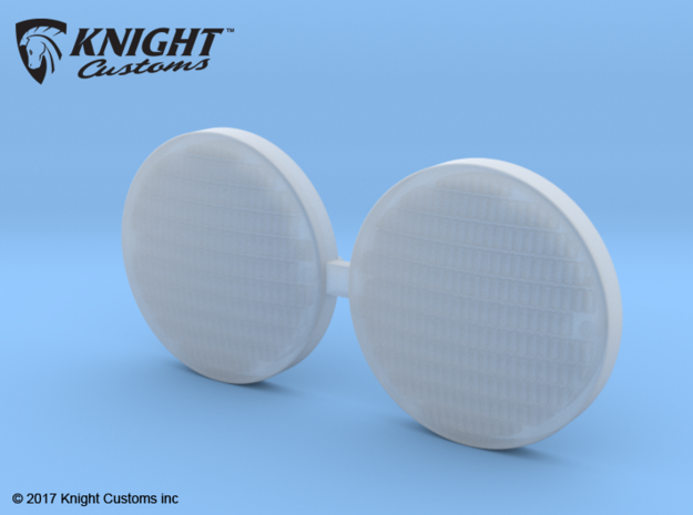 AJ10055 Spot Light Lens in Smooth Fine Detail Plastic