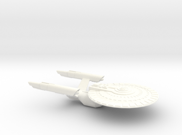 USS Goodman in White Processed Versatile Plastic