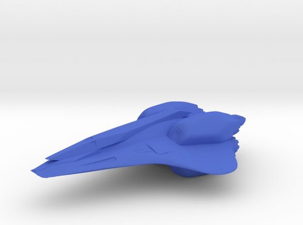 Fighter_5 in Blue Processed Versatile Plastic