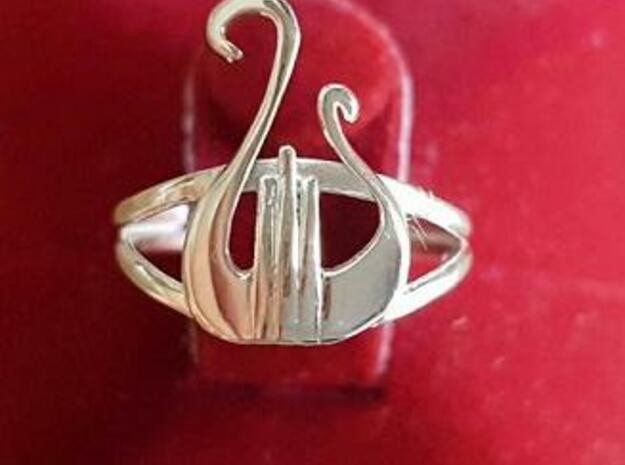 ALPHA CHI OMEGA RING in Polished Silver: 6.5 / 52.75