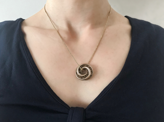 Mobius torus in Natural Silver