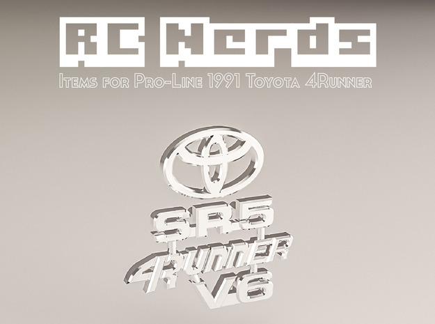 RCN070 Emblems for Toyota 4Runner PL