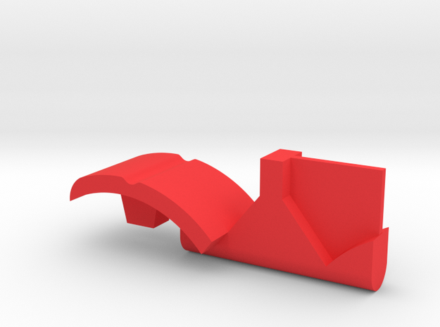 Warthog throttle part - center detent with reverse in Red Processed Versatile Plastic