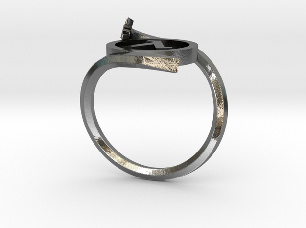 Half-life Ring in Polished Silver: 6.5 / 52.75