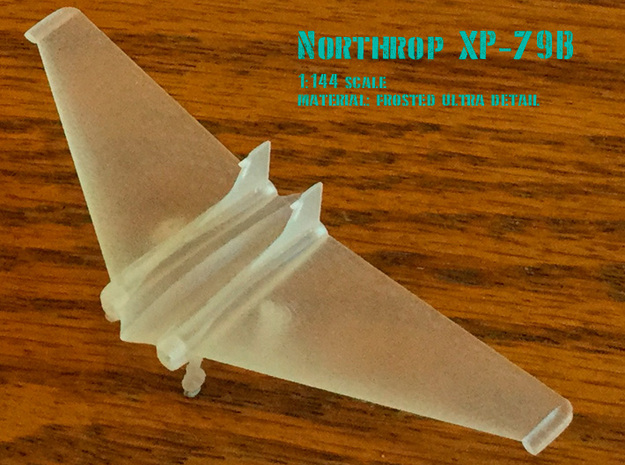 Northrop XP-79B in Gray PA12: 1:100