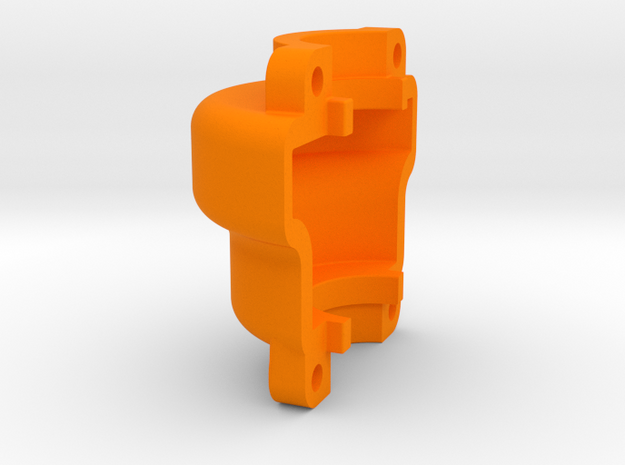 DravTech Mini Diff Cover in Orange Processed Versatile Plastic