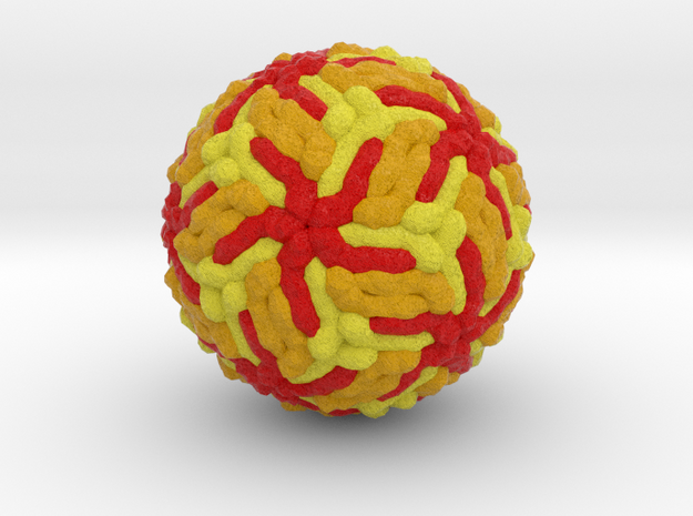 Japanese Encephalitis Virus in Full Color Sandstone