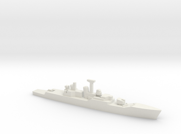 Rothesay-class frigate (1969), 1/1800 in White Natural Versatile Plastic