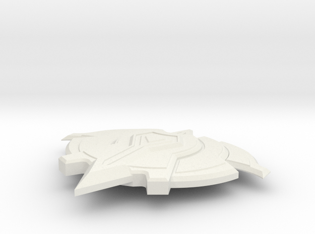 Miniature Vigil Signet Shield - Dota 2 in White Natural Versatile Plastic: 1:18