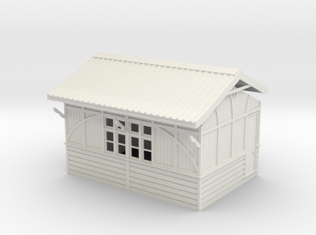 LM72A Beeston Tor Refreshment Rooms in White Natural Versatile Plastic