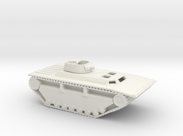 1/87 Scale LVT-4 AT in White Natural Versatile Plastic