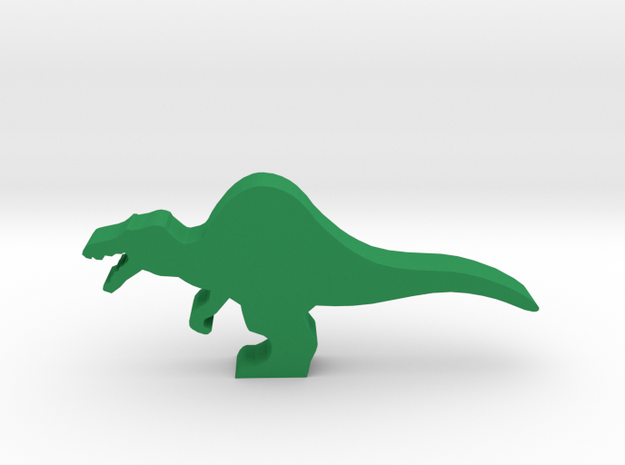 Dino Meeple, Spinosaurus in Green Processed Versatile Plastic