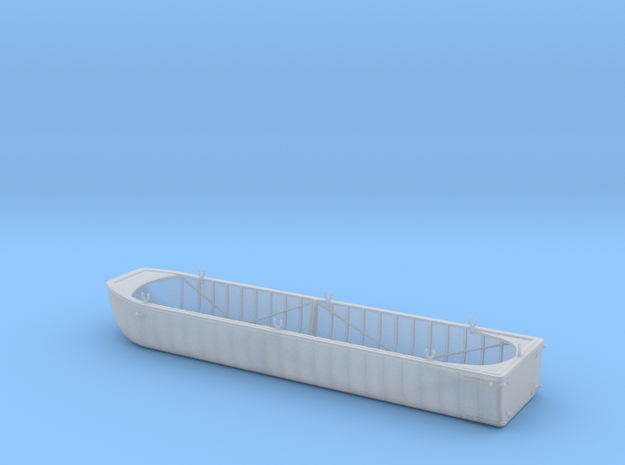 1/56th scale Austro-Hungarian pontoon (long) in Smooth Fine Detail Plastic
