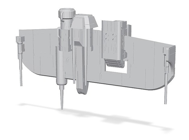 Warcarrier Republic Bomber (1/270) in Tan Fine Detail Plastic
