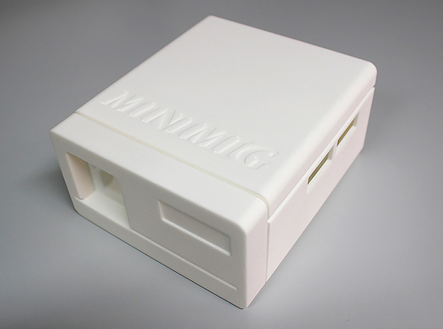Minimig Case Mark-III in White Natural Versatile Plastic